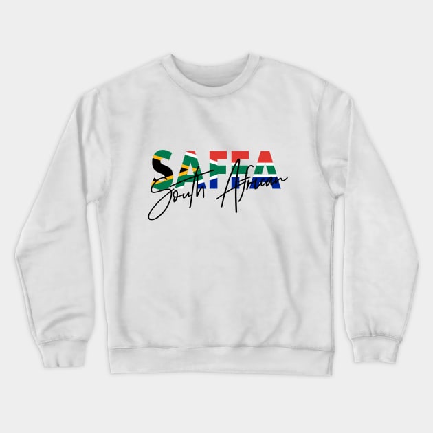 Saffa South African Crewneck Sweatshirt by KindlyHarlot